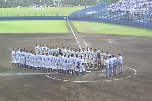 無念!08高校野球大会の一番星ならず・・・